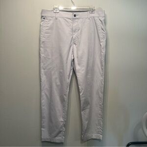 Nike Dri-FIT Men's 36x27.5 Slim-Fit Golf Chino Pants Ivory DA4130-010 $85.00